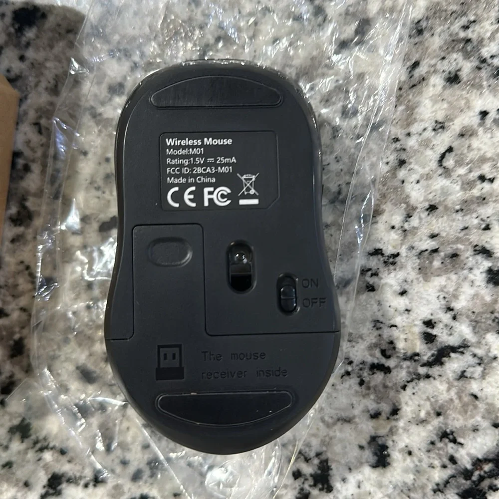 Wireless Black Mouse